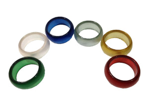 il pregio Colored Resin Napkin Rings Set, Elegant Décor Napkin Holder Rings for Christmas, Thanksgiving, Dinner Parties, Weddings, and Holidays and Package Sizes.
